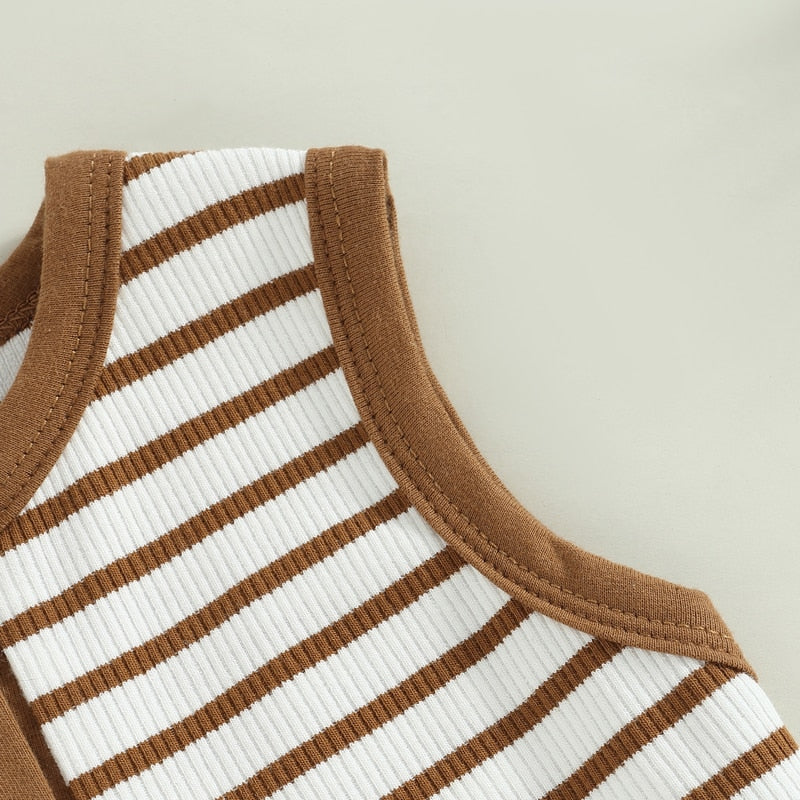 Styled Striped Romper