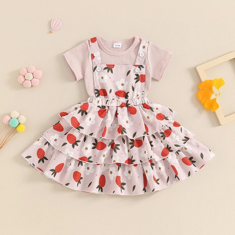 Tri Ruffles Dress