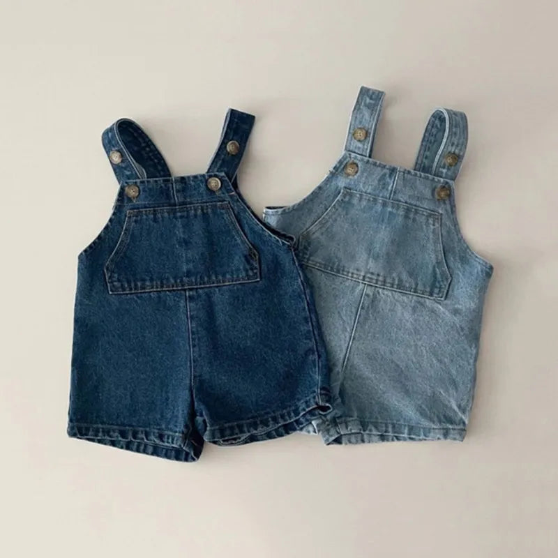 Denim Overalls