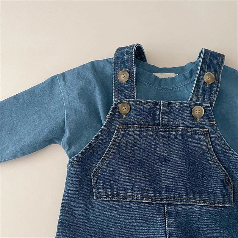 Denim Overalls