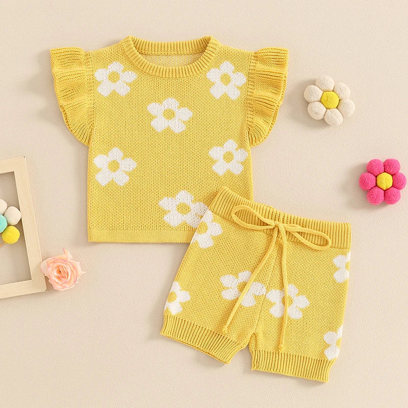 Knitted Summer Flowers