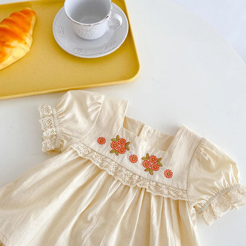 Orange Floral