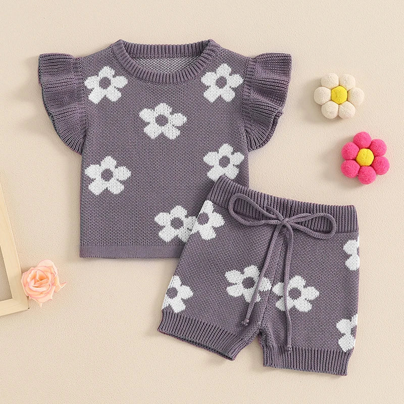 Knitted Summer Flowers