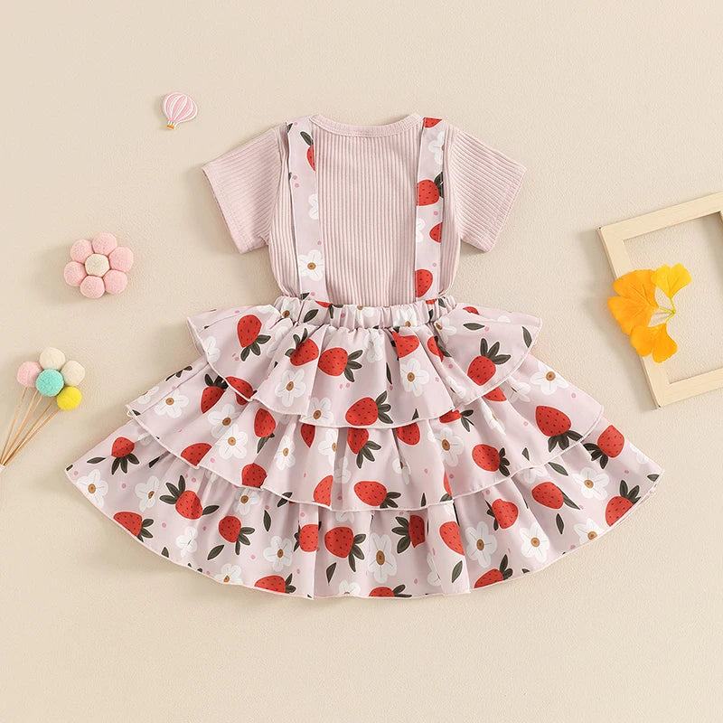 Tri Ruffles Dress