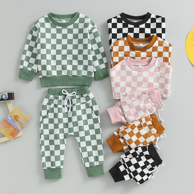 Checkered Sweatsuit
