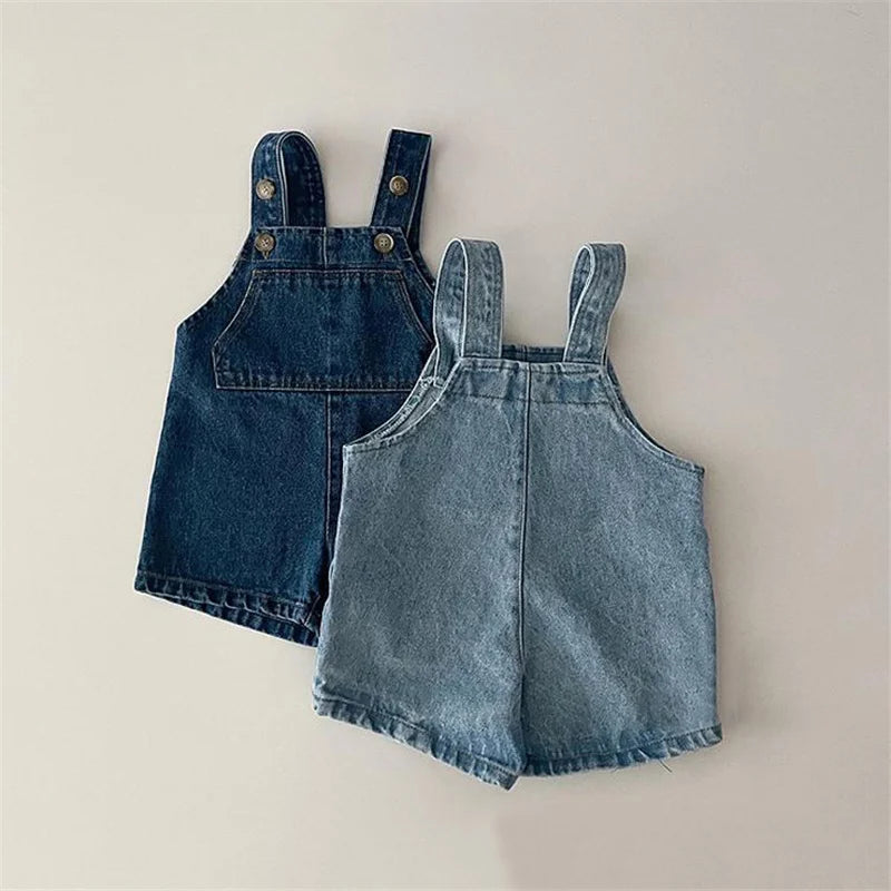 Denim Overalls