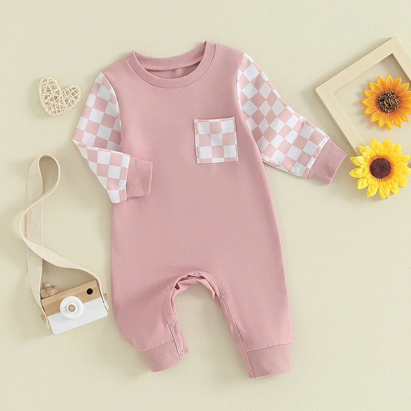 Checkered Romper