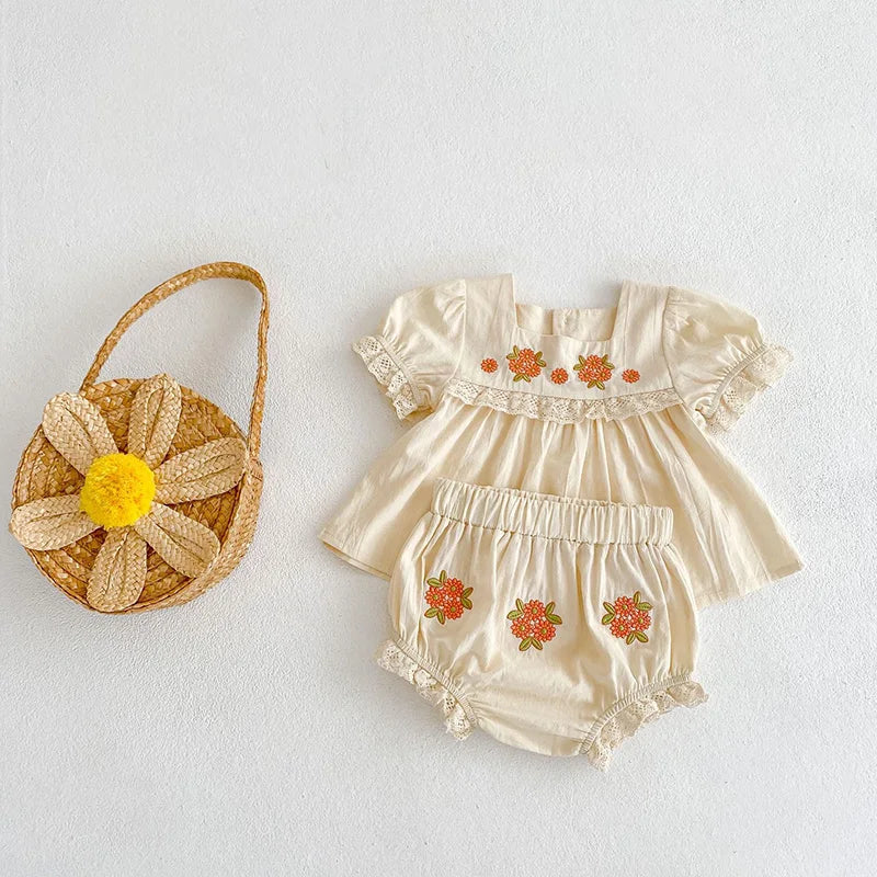 Orange Floral