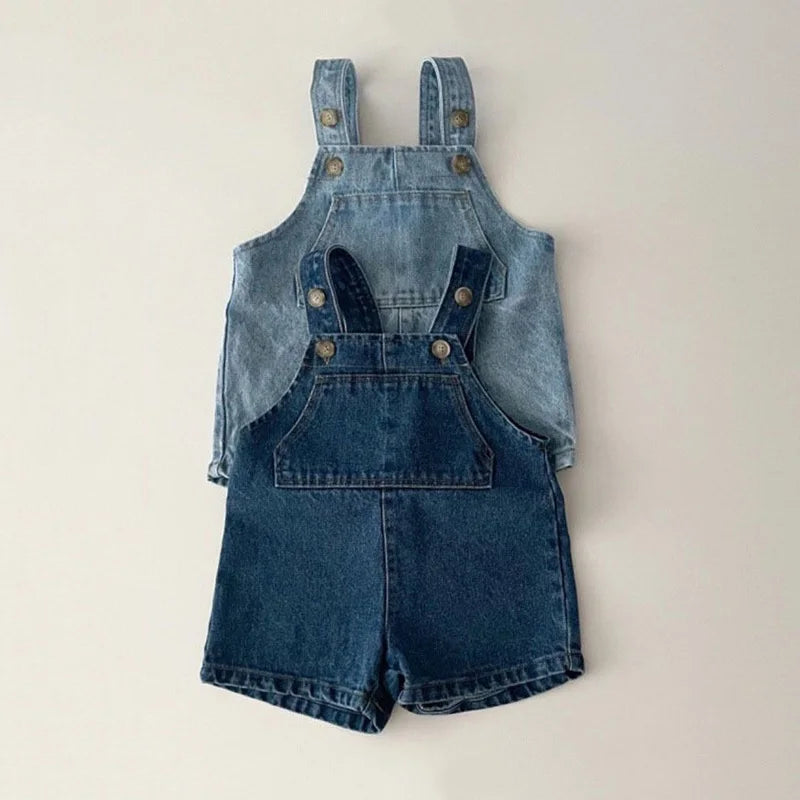 Denim Overalls