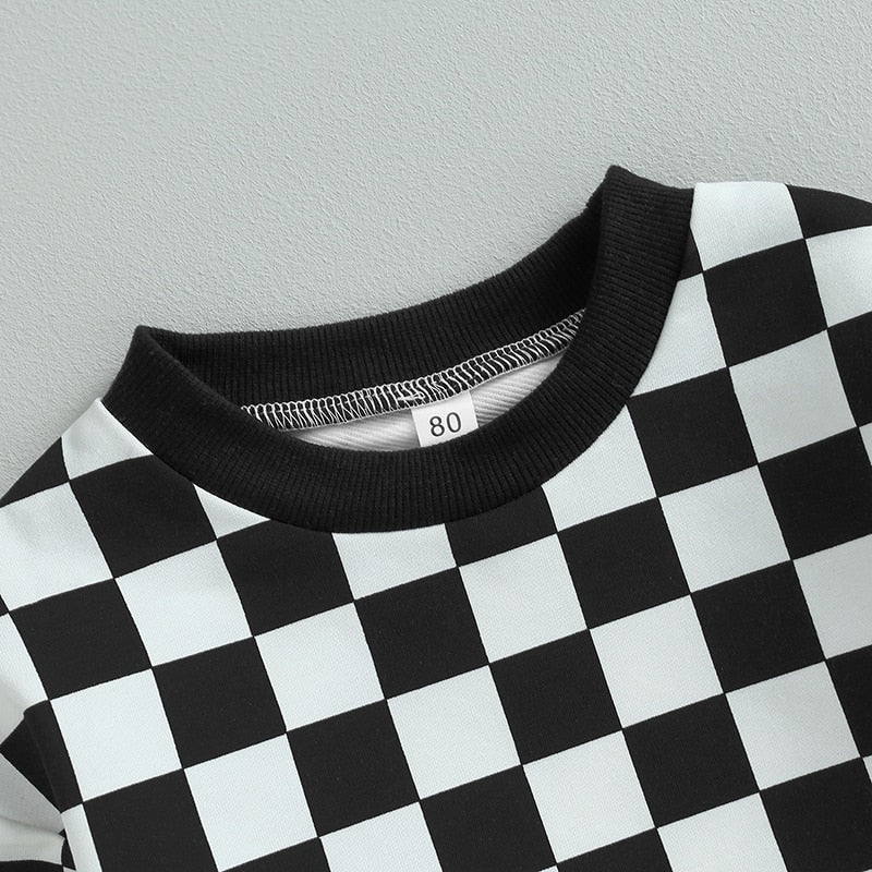Checkered Sweatsuit
