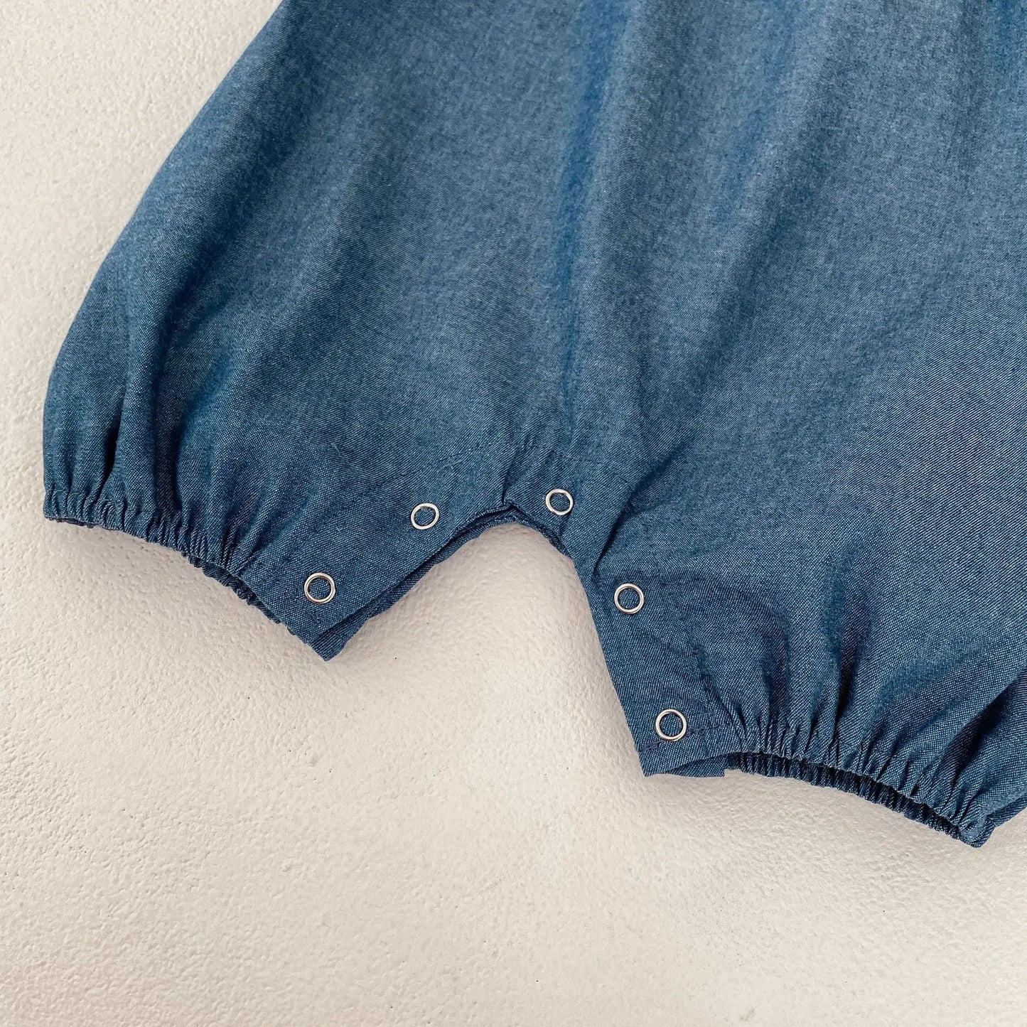 Soft Denim Ruffle