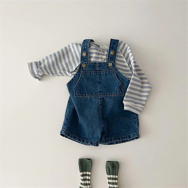 Denim Overalls