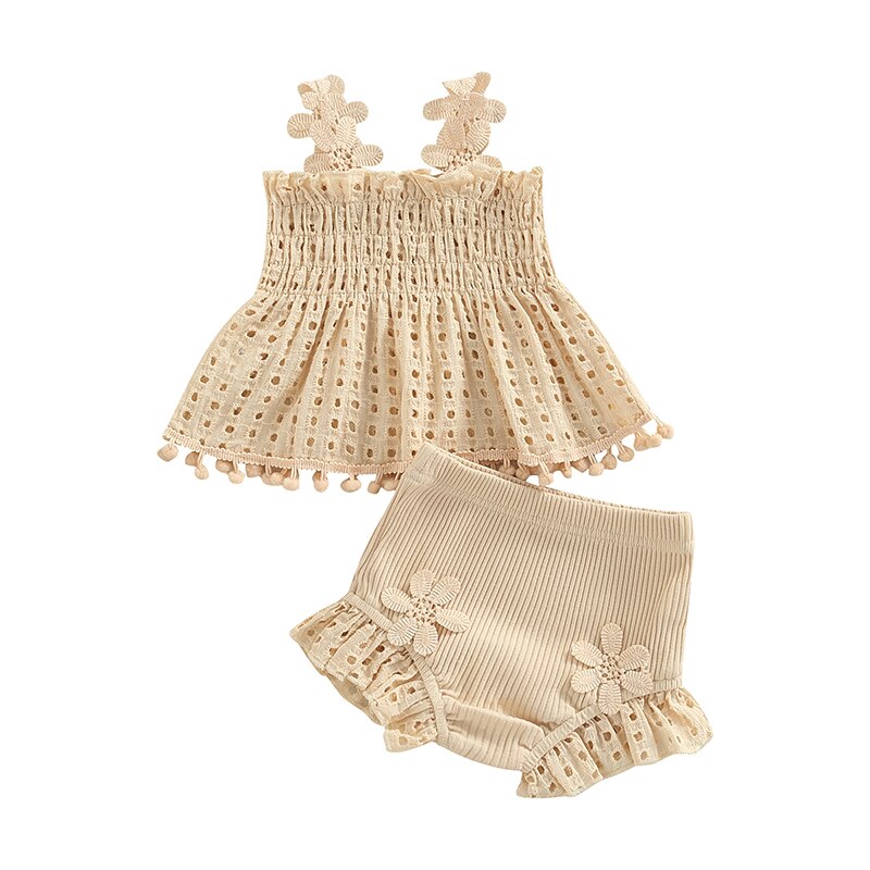 Neutral Summer Ruffle