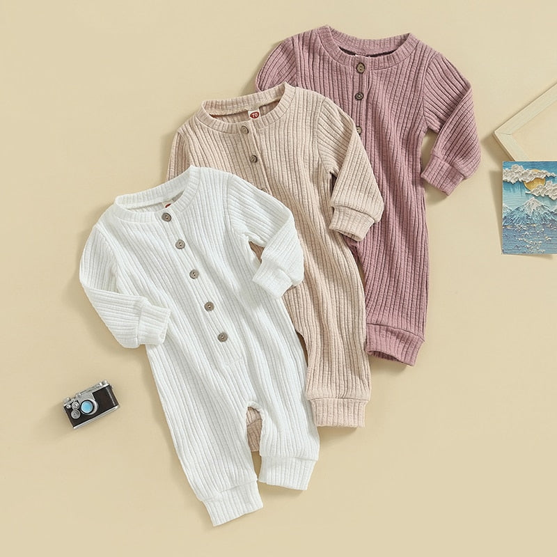 Ribbed Button Up