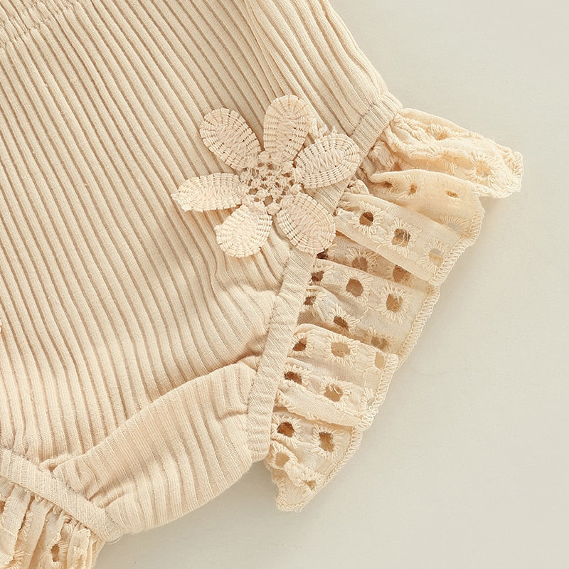 Neutral Summer Ruffle
