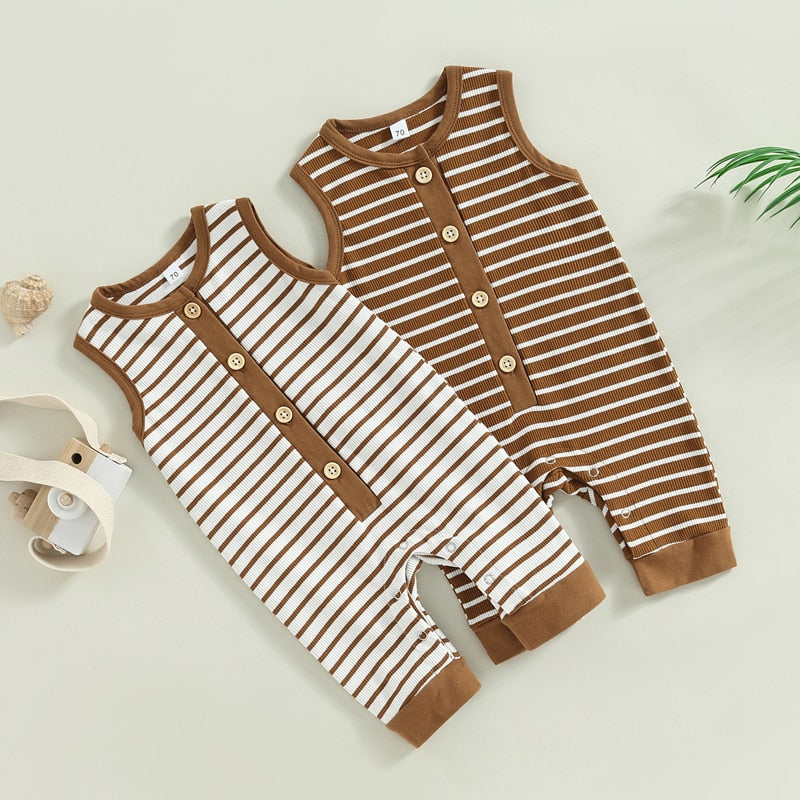 Styled Striped Romper