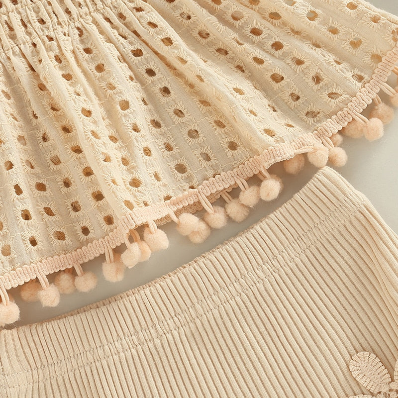 Neutral Summer Ruffle
