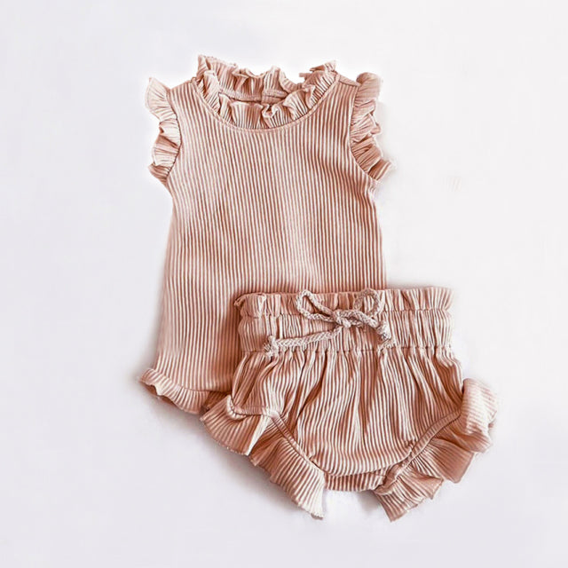 Cotton Ruffle Set 2pcs