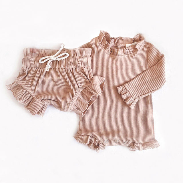 Cotton Ruffle Set 2pcs