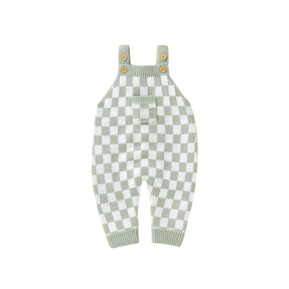 Soft Checkered Overall