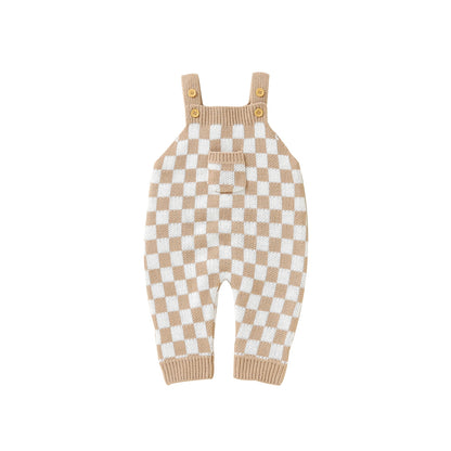 Soft Checkered Overall