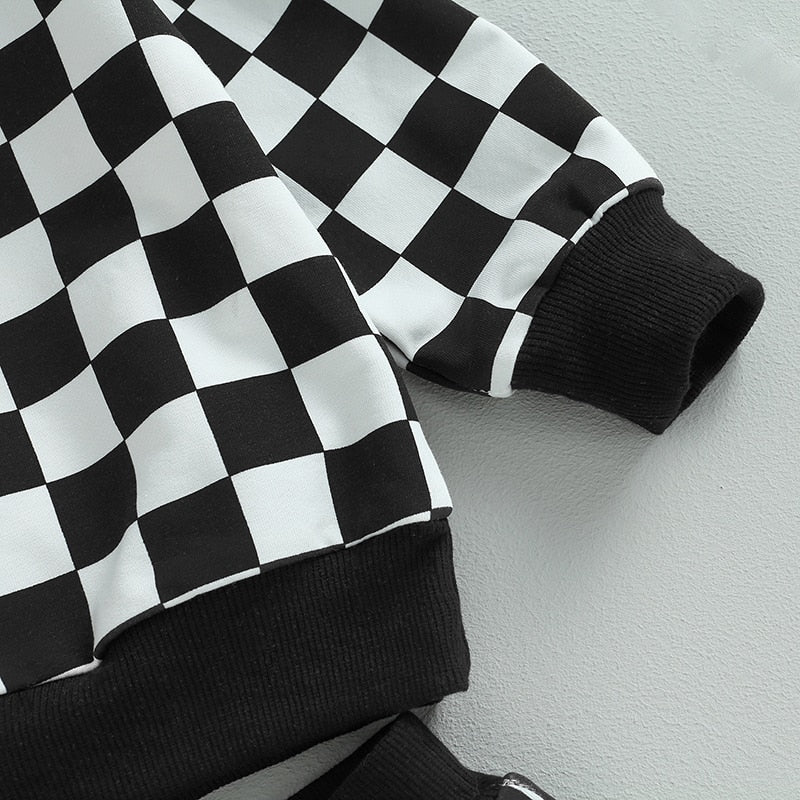 Checkered Sweatsuit