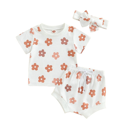 All Floral Waffle Set