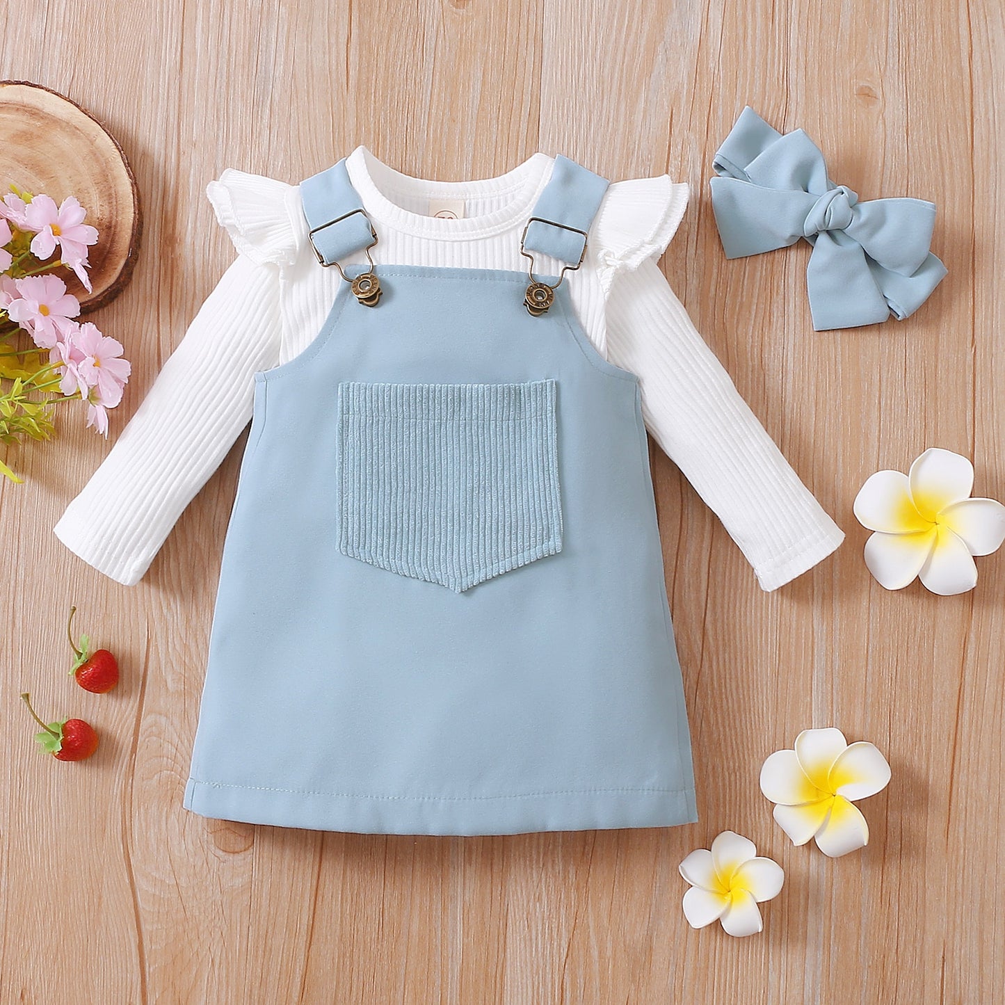 Overall Cute 3pcs