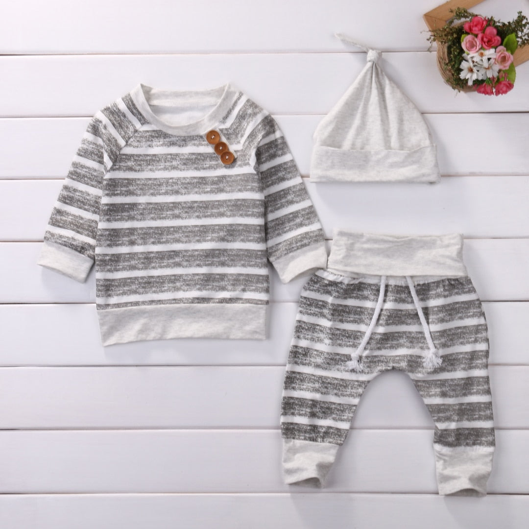 Fall Stripes 3pcs