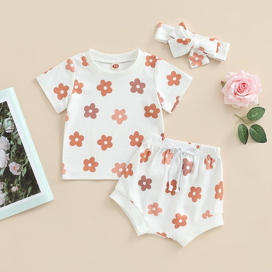 All Floral Waffle Set